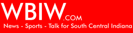 WBIW.com Red logo and descriptor: News - Sports - Talk for South Central Indiana
